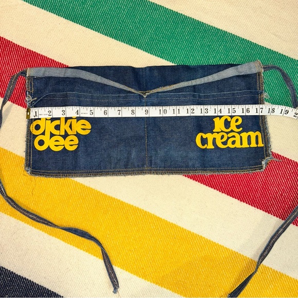 Dickie dee ice cream denim apron - Picture 2 of 3